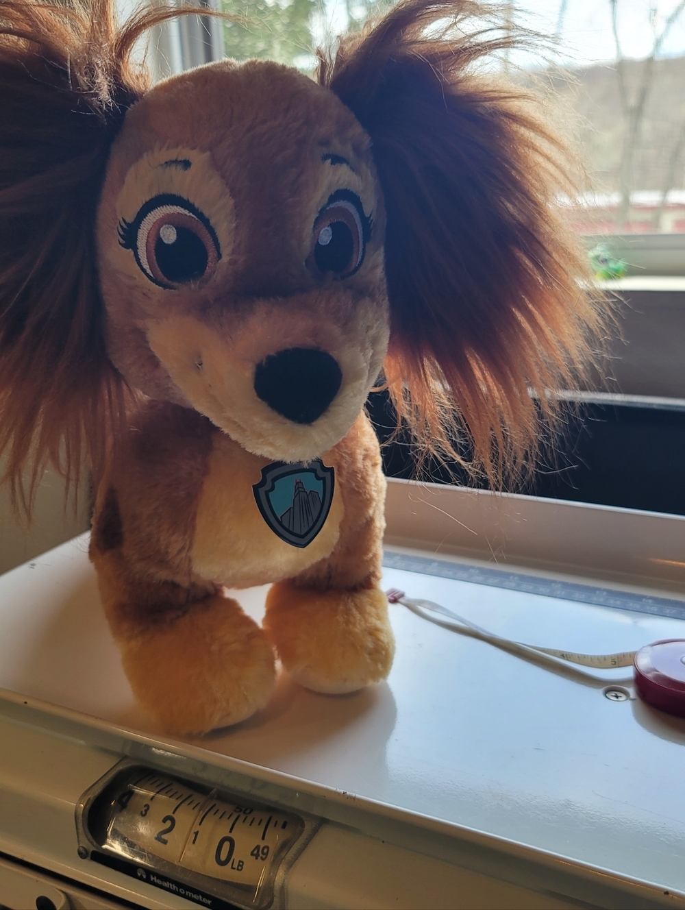LN. Liberty The Build-A-Bear Plush Dog Toy From Paw Patrol The Movie.